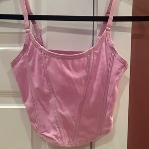 Colsie Pink Corset